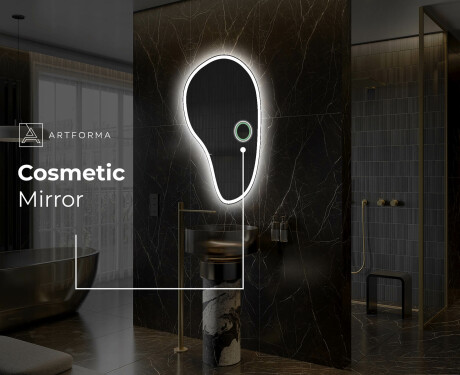 LED zrcadlo do koupelny s nepravidelným tvarem S222 #5