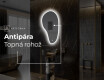 LED zrcadlo do koupelny s nepravidelným tvarem S222 #7