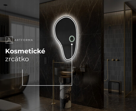 LED zrcadlo do koupelny s nepravidelným tvarem S223 #5