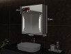 Smart zrcadlová skříňka LED - L27 Sarah 66,5 x 72cm #3