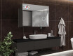 Smart zrcadlová skříňka LED - L27 Sarah 100 x 72cm #11