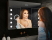 Zrcadlová skříňka LED - L06 EMILY 100 x 72cm #9
