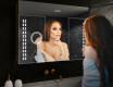 Zrcadlová skříňka LED - L55 EMILY 100 x 72cm #9