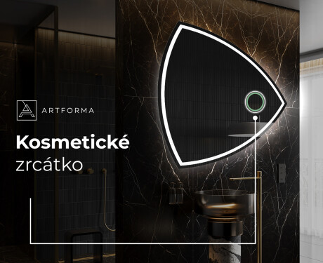 LED zrcadlo do koupelny s nepravidelným tvarem T223 #4