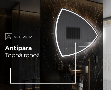 LED zrcadlo do koupelny s nepravidelným tvarem T223 #8