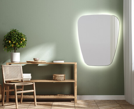 LED zrcadlo do koupelny s nepravidelným tvarem Z221 #2