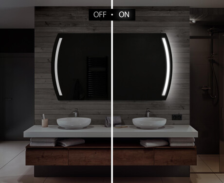 Koupelnové zrcadlo s LED podsvícením L67 #4