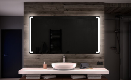 Koupelnové zrcadlo s LED podsvícením L72
