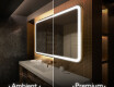 Koupelnové zrcadlo s LED podsvícením L141 #1