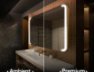 Koupelnové zrcadlo s LED podsvícením L144 #1