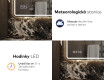 Koupelnové zrcadlo s LED podsvícením L147 #7