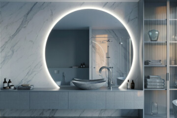 Půlkruhová zrcadla